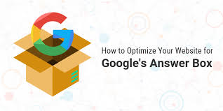 Google Answer Box Optimization Steps Google Answer Box Optimization Steps